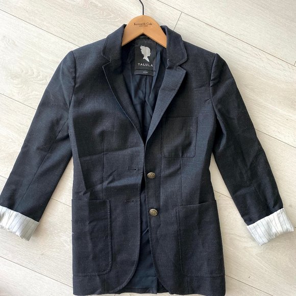 Talula Boyfriend Blazer Black - Picture 3 of 5